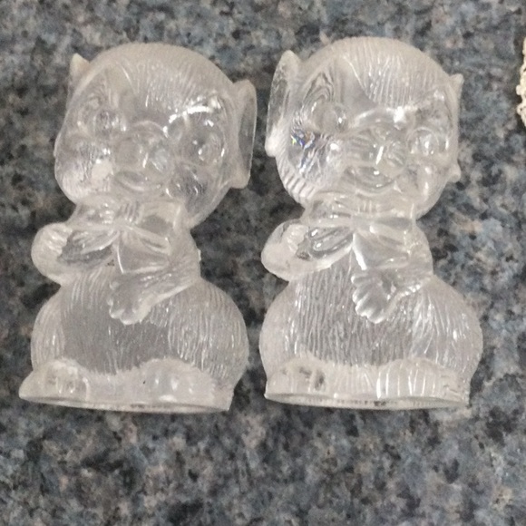 4 sets salt and pepper shakers. Acorns, pewter, ceramic and plastic mice - Picture 2 of 7